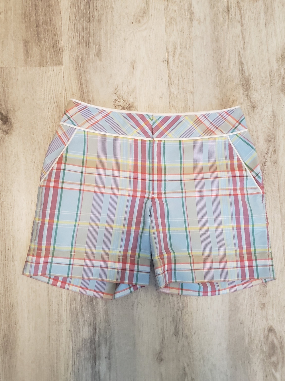 Ashworth Pastel Plaid Women’s Shorts